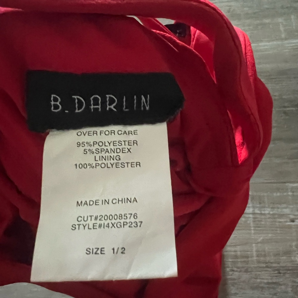 Red dress size 1/2